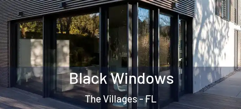 Black Windows The Villages - FL