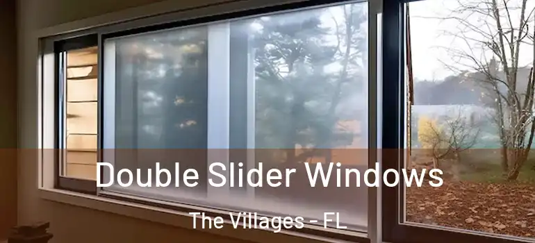 Double Slider Windows The Villages - FL