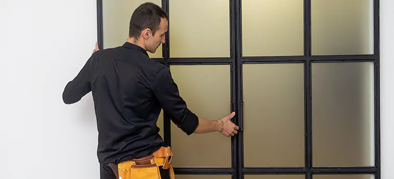 Patio French door installation in The Villages, FL