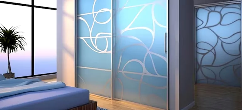 Frosting Glass Cabinet Doors in The Villages, FL