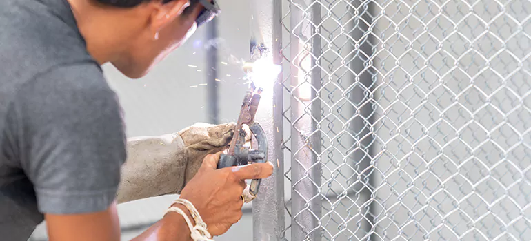 Commercial Mesh Door Repair in The Villages, FL