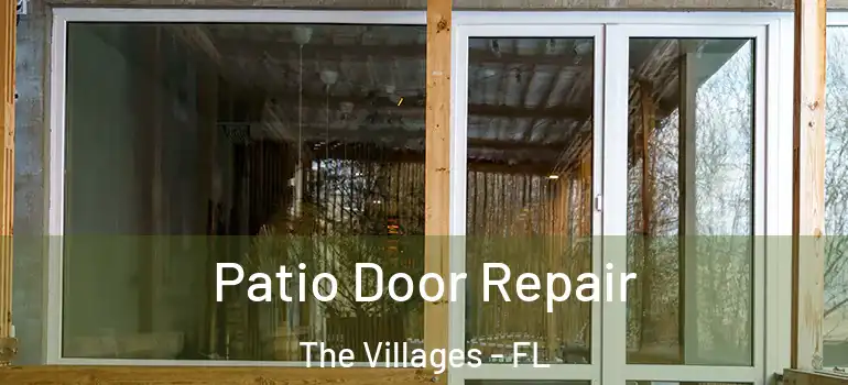 Patio Door Repair The Villages - FL