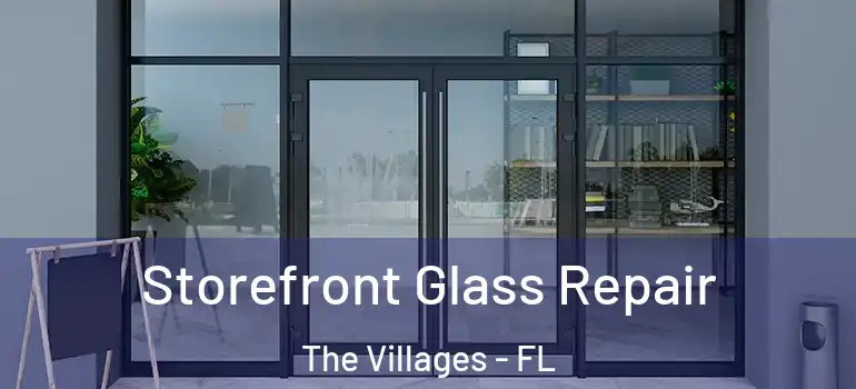 Storefront Glass Repair The Villages - FL
