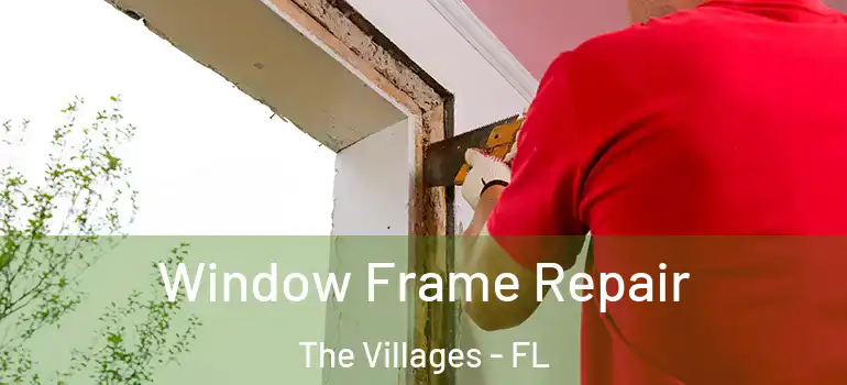 Window Frame Repair The Villages - FL